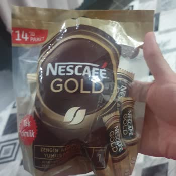 Nescafe Gold 2gr. X14lü Paket Bozuk Çıktı!
