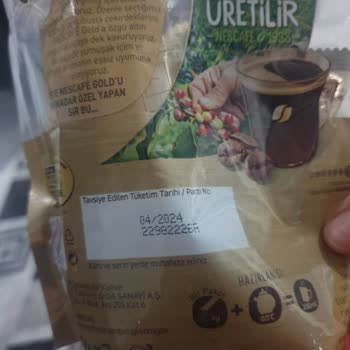 Nescafe Gold 2gr. X14lü Paket Bozuk Çıktı!