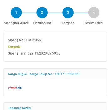 Hepsimoda İade İstiyorum