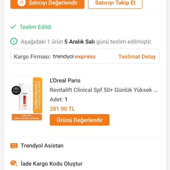 Trendyol Kargo Teslimatı Yapıldı Mesajı Geldi Fakat Ürünüm Bana Teslim Edilmedi