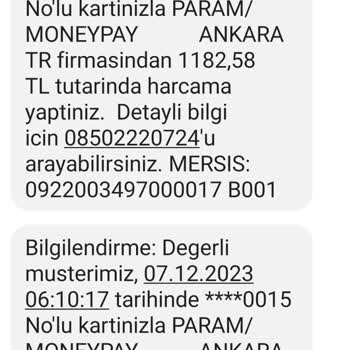 MoneyPay İzinsiz Para Çekimine Son!