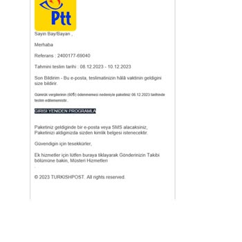 PTT Kargo Olmayan Kargodan Gümrük Vergisi İstiyor.