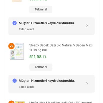 Ebebek Adres Değişikliği Yapılamaması