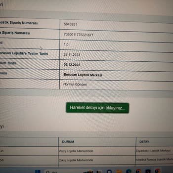 Borusan Lojistik Borusan Logistik Teslimat Sorunu Ve İletişimsizlik