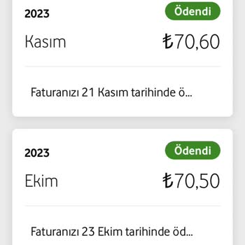 Vodafone Onayınız Olmadan Yüksek Tarifeye Geçiriyor 70 Şi,224 Yaptı.😡