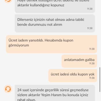 Trendyol Ürün Kargoda Kayboldu Kupon Boşa Gitti