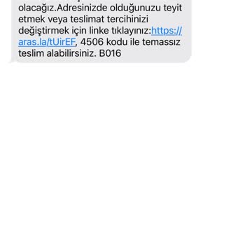 Aras Kargo Kuryesi Teslimatımı Tanımadığım Birine Vermek İçin Zorluyor