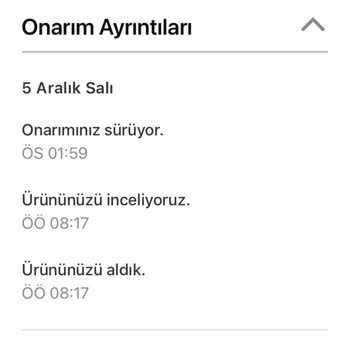 Apple Garantisi Devam Edipte Garanti Dışı