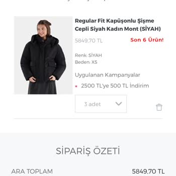 Colin's İndirimden Aldığım Ürünü Teslim Etmedi