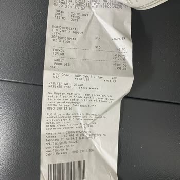 FLO Ayakkabı Botum Su Aldı