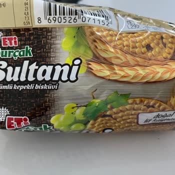 Eti Gıda Eti Tatlı Bisküvi Acı Tat