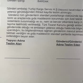 Saribulut.com Yanlış Ürün Yollandı