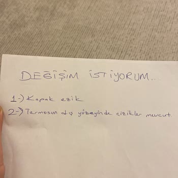Kutupayısı Termos Değişiminde Hüsran