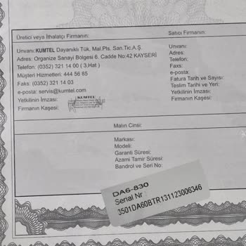 Kumtel'den Ürün Alarak, Yanlışmı Yaptım.