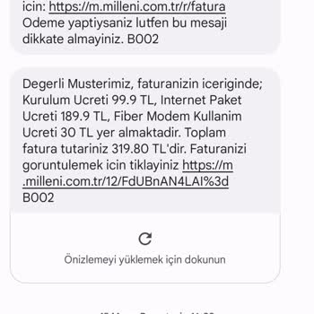 Millenicom Haksiz Ve Hukuksuz Kesilen Fatura