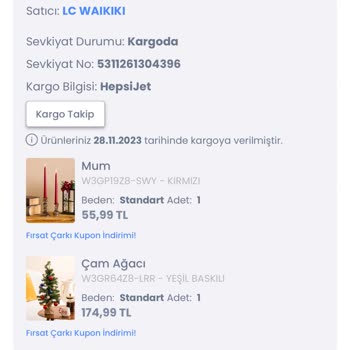 hepsiJET 1haftadır Kargom Gelmedi