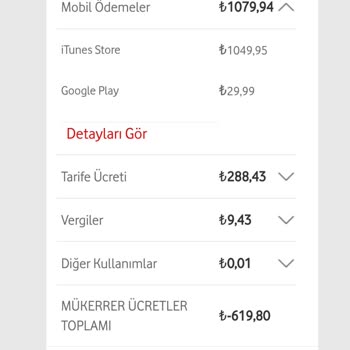Vodafone İtunes Fatura Şoku: Android Kullanıcısı Mağdur!