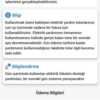 E-Devlet (Turkiye.gov.tr) Elektrik Yardımında Sıkıntı