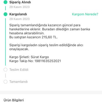 Sürat Kargo Kaybolan Kargolar Problemi