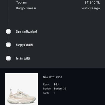 Sneaks Up Sipariş Ortada Yok Param Gitti!