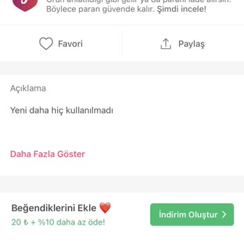 Gardrops Kusurlu Ürünün İadesi