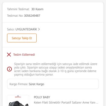 Sürat Kargo Ankara Polatlı Şubesi