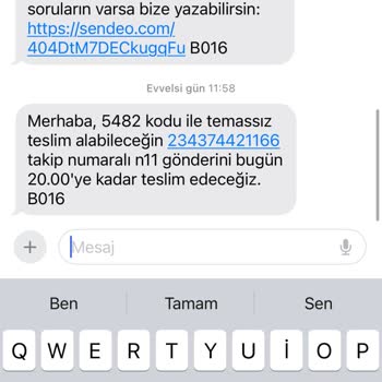 Sendeo Kargo Paketimi Getirmedi