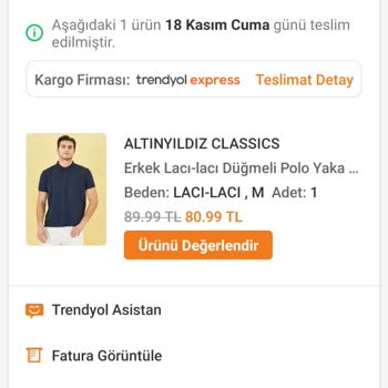 Altınyıldız Classics Ürünlerinde Boyut Farkı