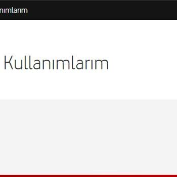 Vodafone Simple Kolay Paket Yenileyememe Sorunu
