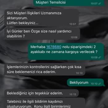Skechers Siparişin Teslim Edilmemesi Ve Konu İle İlgili Bilgi Verilmemesi