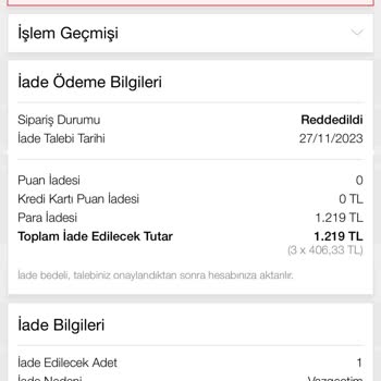 N11 Resmi Kendi Mağazasında Sattığı Ürünü İade Kabul Etmiyor /