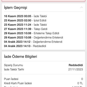 N11 Resmi Kendi Mağazasında Sattığı Ürünü İade Kabul Etmiyor /
