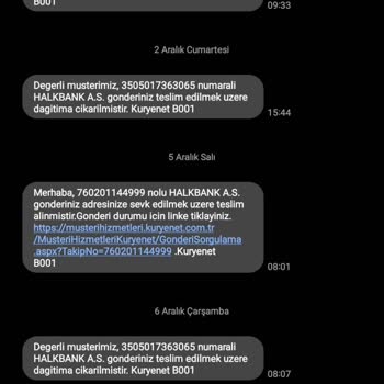 Kuryenet Adreste Bulunamadı Deyip Kargoyu Getirmiyor.