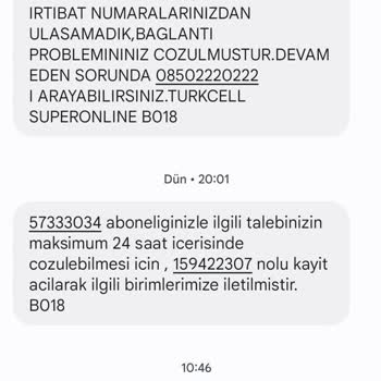 Superonline Teknik Servis Sorunu