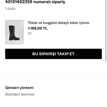 Bershka Geciken Ürün Ve Muhatap Bulamama