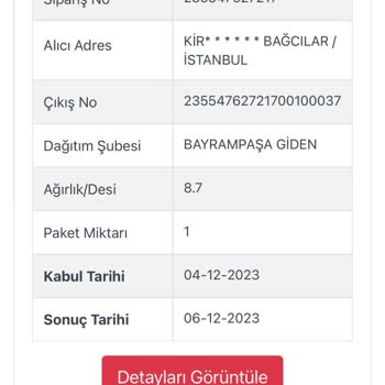 Zara Ürünlerimin Teslim Edilmemesi - Kargoist