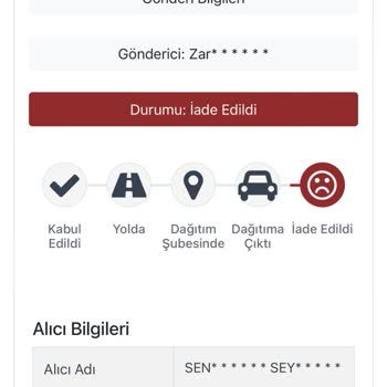 Zara Ürünlerimin Teslim Edilmemesi - Kargoist