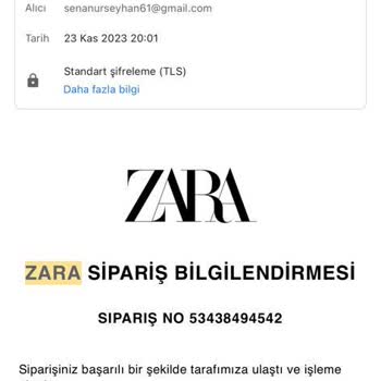 Zara Ürünlerimin Teslim Edilmemesi - Kargoist