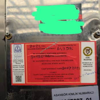 TOKİ Asansör Bakım İhmali