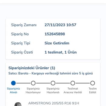 Carrefour SA Online Kış Lastiği Mağduriyeti