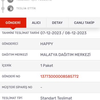 Kargomsende Firmasının Kargoları Teslim Etmemesi