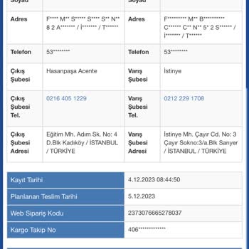 Sürat Kargo Maltepe Şube Kargomu Göndermiyor