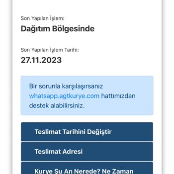 AGT Kurye 3 Haftadır Kurye Gelmedi