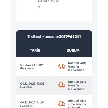 Sürat Kargo Kargo Mağduriyeti Bilmem Kaçıncı Sayı
