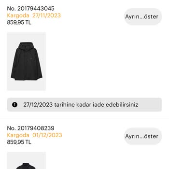 Pull And Bear İndirimli Ürün Satmamak İçin Benden Habersiz Geri Alıyor