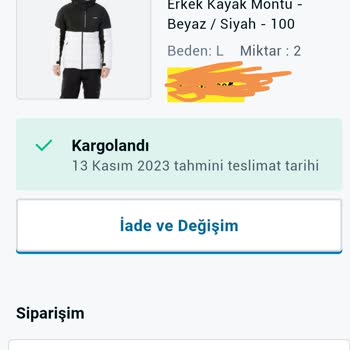 Decathlon Ürünü Başka Birine Teslim Etmişler!