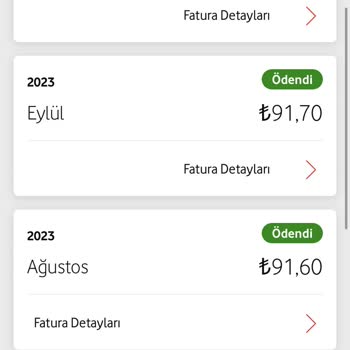 Vodafone Fatura Taahhüdünde Onay Alınmaması