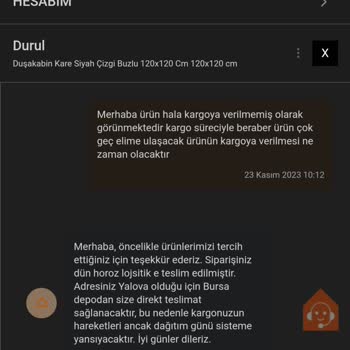 Koçtaş Neredeyse 1 Ay Süren Teslimatın Yapılmaması