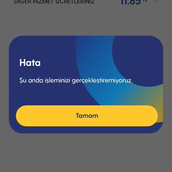 Turkcell Superonline Şikayet Almıyor. Sistem Hata/ Daha Sonra Tekrar Deneyiniz