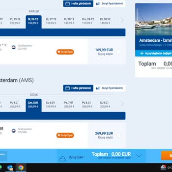 SunExpress Hava Yolları Yanıltıcı Yılbaşı Kampanyası Ve Biletleme Sorunları